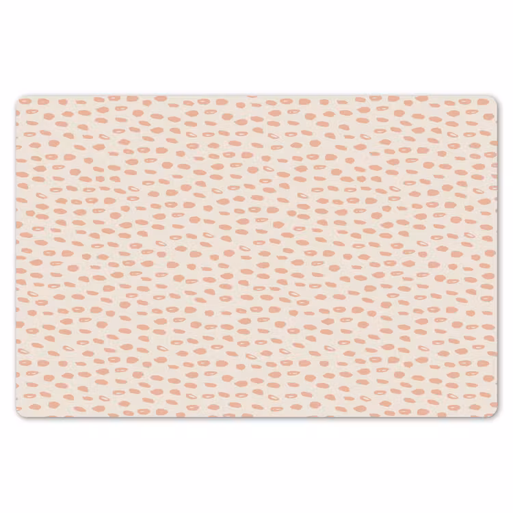 Placemat - 6 stuks - Roze - Pastel - Meisjes - Kind - Patronen — 7