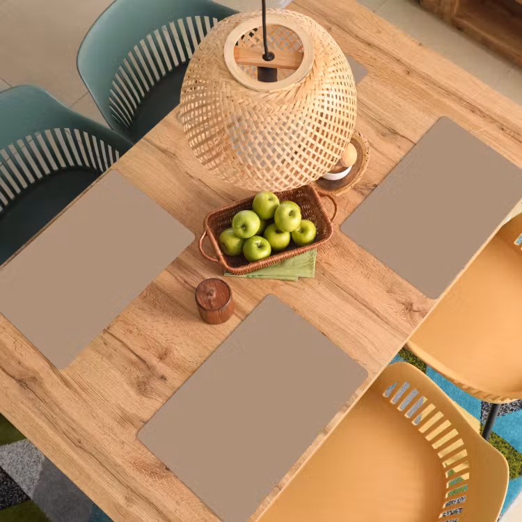Placemat - 6 stuks - Bakery brown - Interieur - Aardetinten — 6