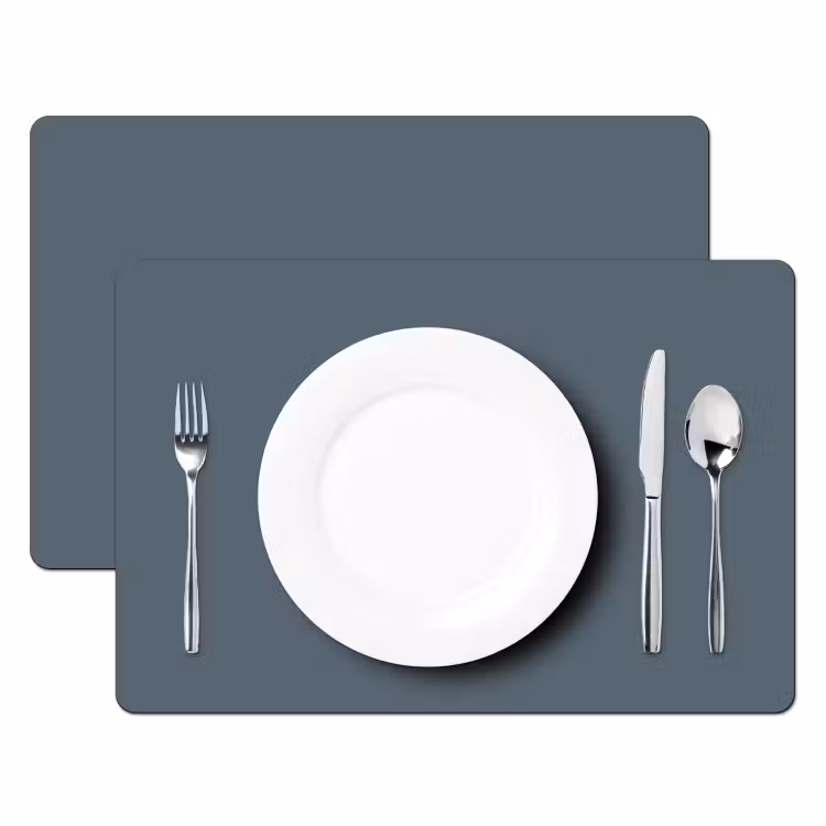 Placemat - 6 stuks - Kleuren - Blauw - Interieur — 2