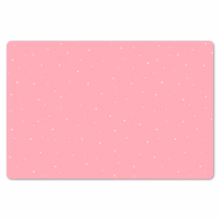 Placemat - 6 stuks - Licht roze - Pastel - Stippen — 7