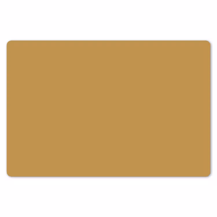 Placemat - 6 stuks - Okergeel - Kleur - Herfst - Geel - Effen - Kleuren — 7