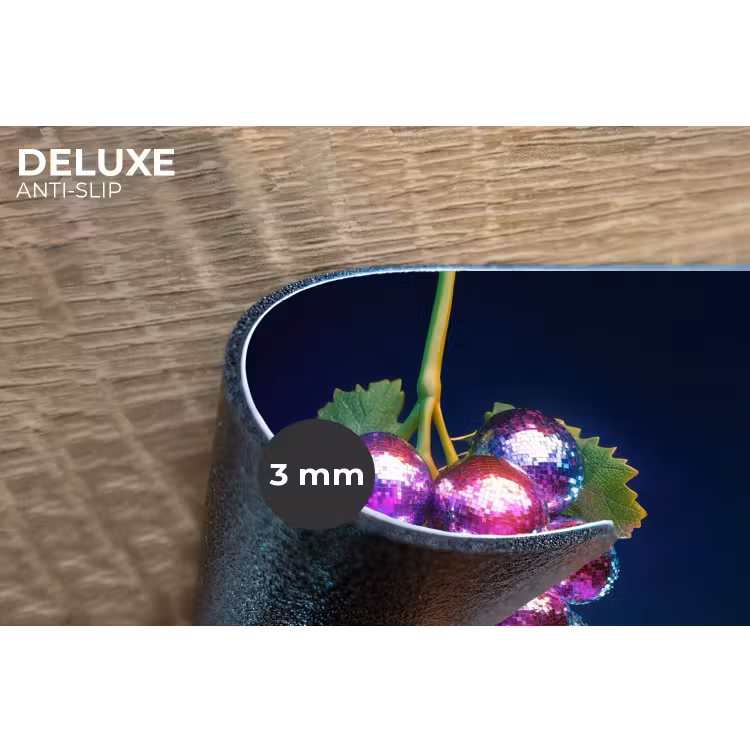 Placemat - 6 stuks - Quote - Neon - Disco - Druiven — 4