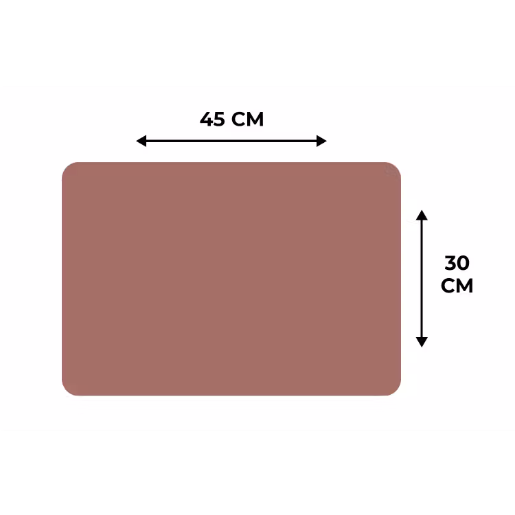 Placemat - 6 stuks - Terracotta - Patronen - Roze — 3