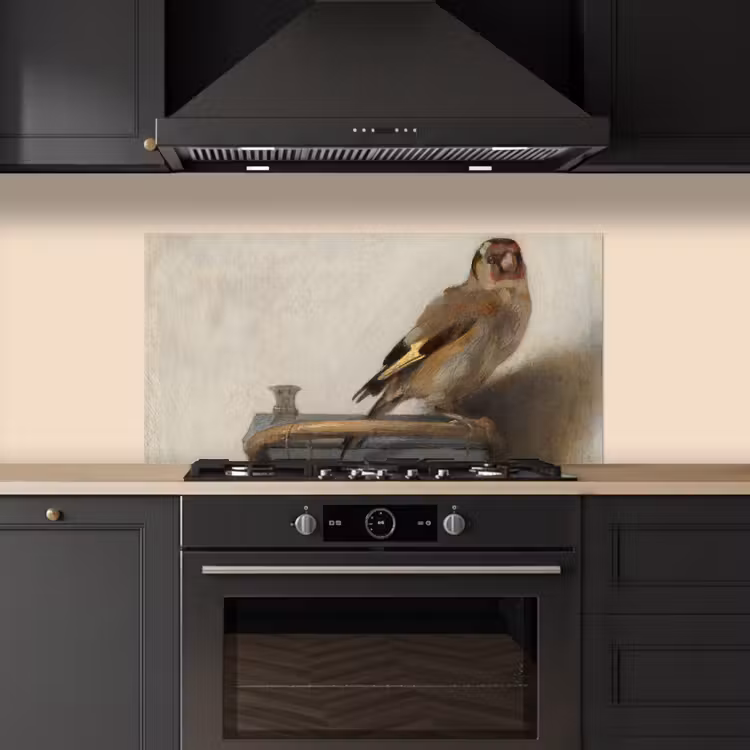 Spatscherm keuken - Het puttertje - Carel Fabritius — 1