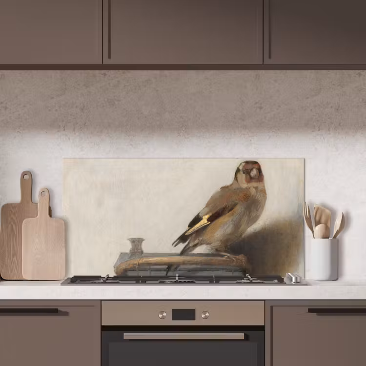 Spatscherm keuken - Het puttertje - Carel Fabritius — 5