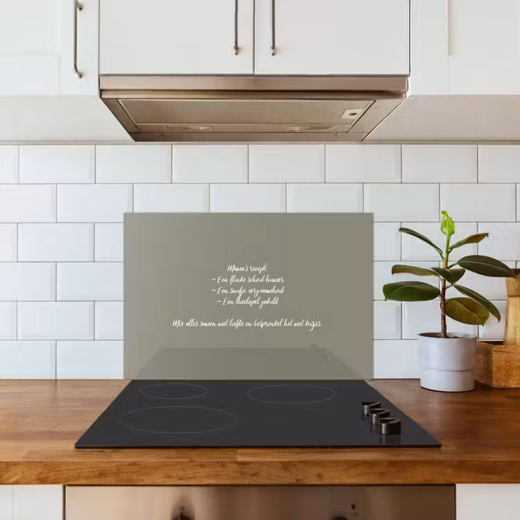 Spatscherm keuken - Quotes - Ma - Spreuken - Mama's recept - Koken — 6