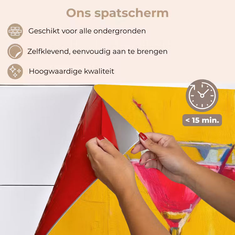 Spatscherm keuken - Glazen - Cocktail - Citroen - Kers — 4