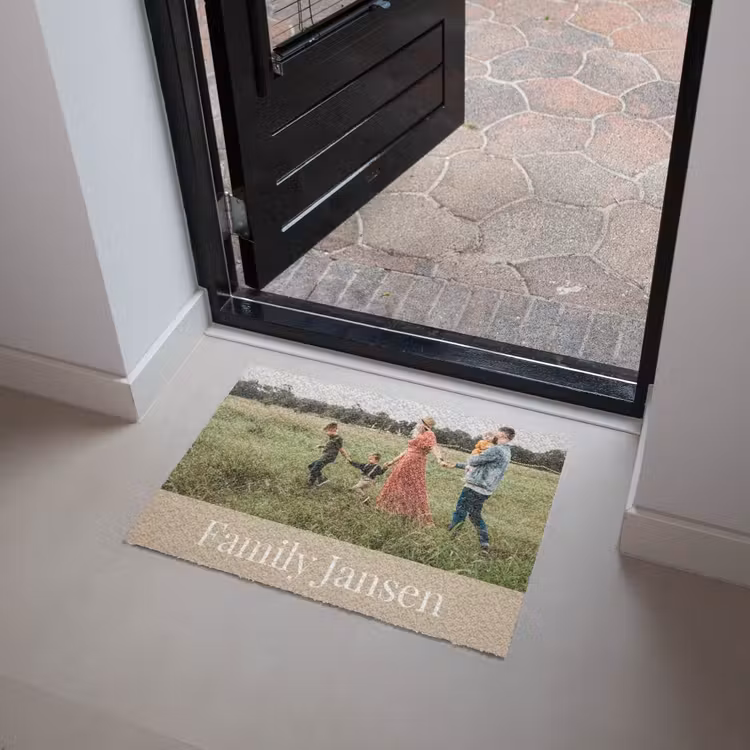 Gepersonaliseerde deurmat - Eigen - Foto - Balk - Onder — 4