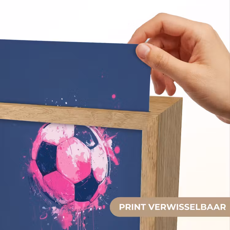Nachtlampje - Abstract - Voetbal - Spatten - Roze — 4