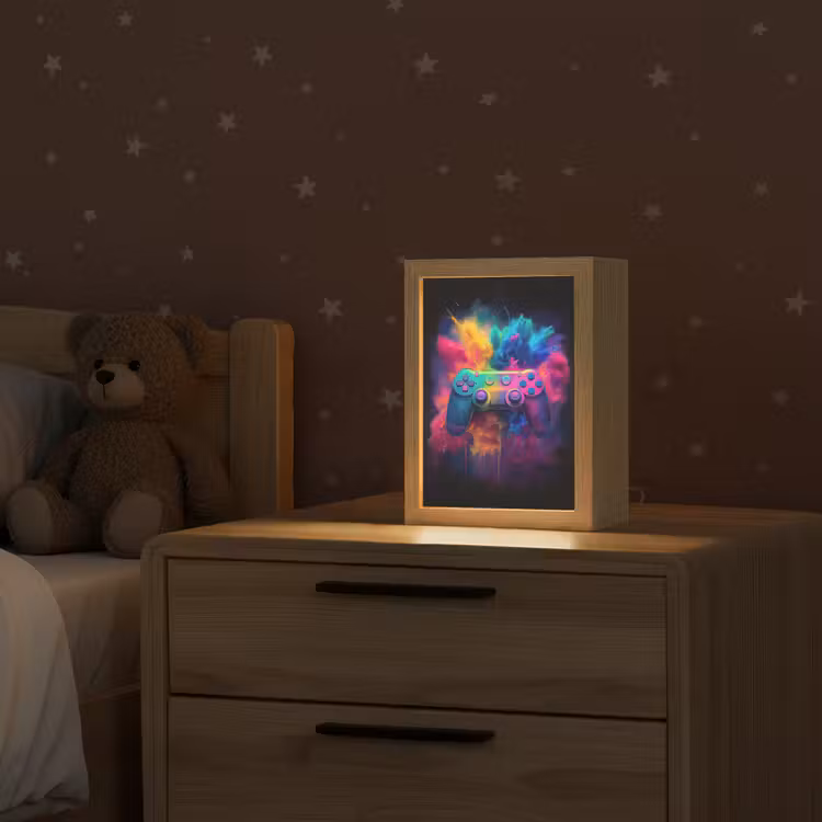 Nachtlampje - Controller - Neon - Explosie - Kleurrijk — 2