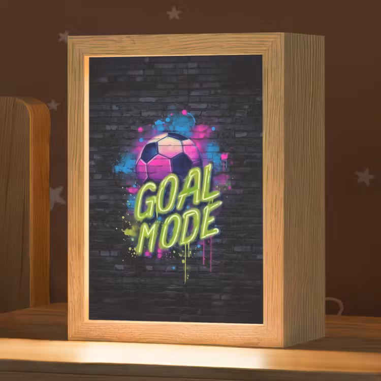 Nachtlampje - Goal - Mode - Neon - Voetbal — 1