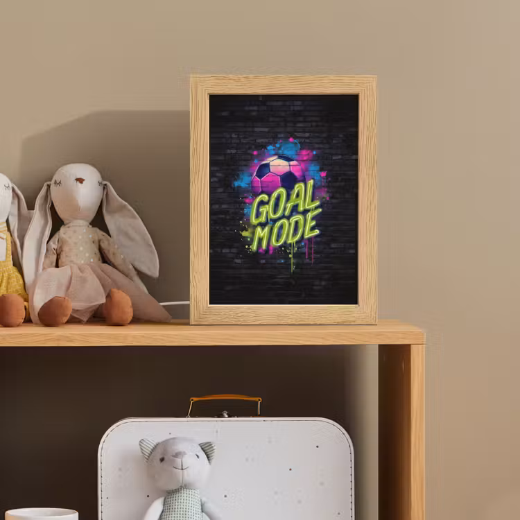 Nachtlampje - Goal - Mode - Neon - Voetbal — 3