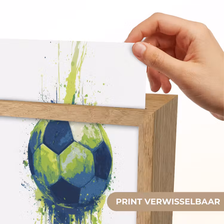 Nachtlampje - Illustratie - Abstract - Voetbal - Verfspatten — 4