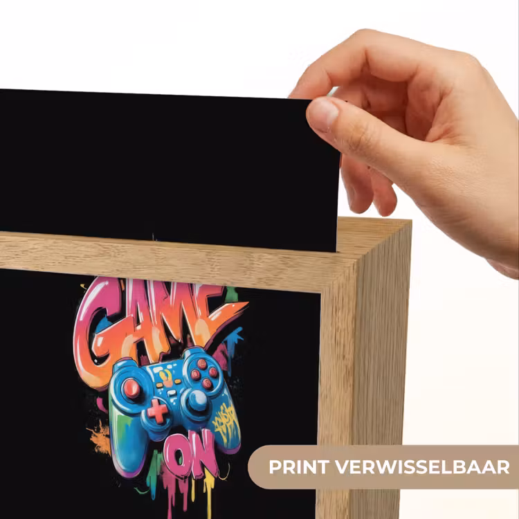 Nachtlampje - Illustratie - Graffiti - Kleurrijk - Controller — 4