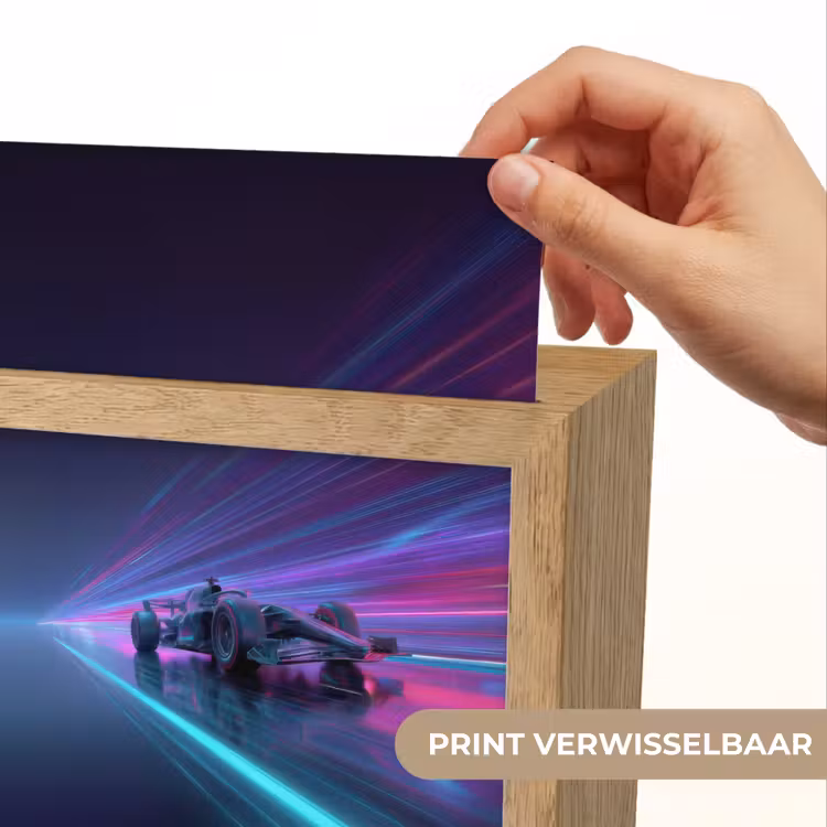 Nachtlampje - Racewagen - Neon - Snelheid - Paars — 4