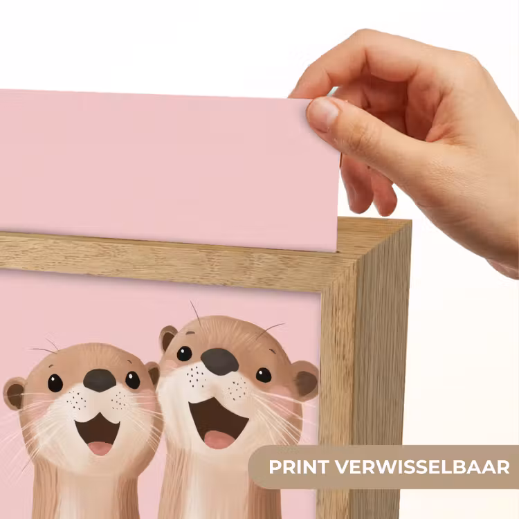 Nachtlampje - Otters - Glimlach - Bruin — 4