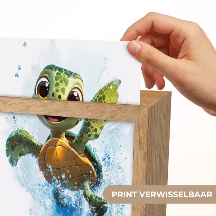 Nachtlampje - Schildpad - Cartoon - Water - Groen — 4