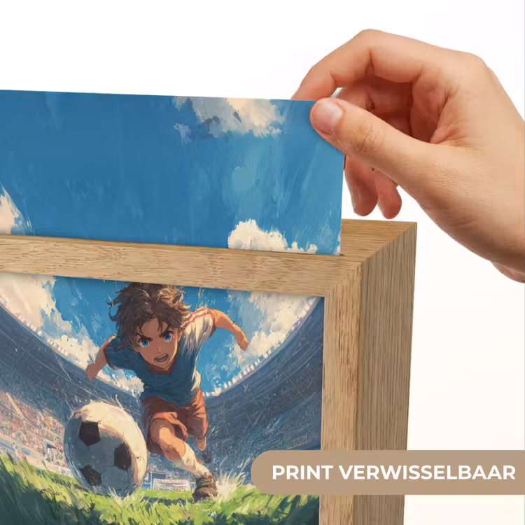 Nachtlampje - Stadion - Voetballer - Bal — 4