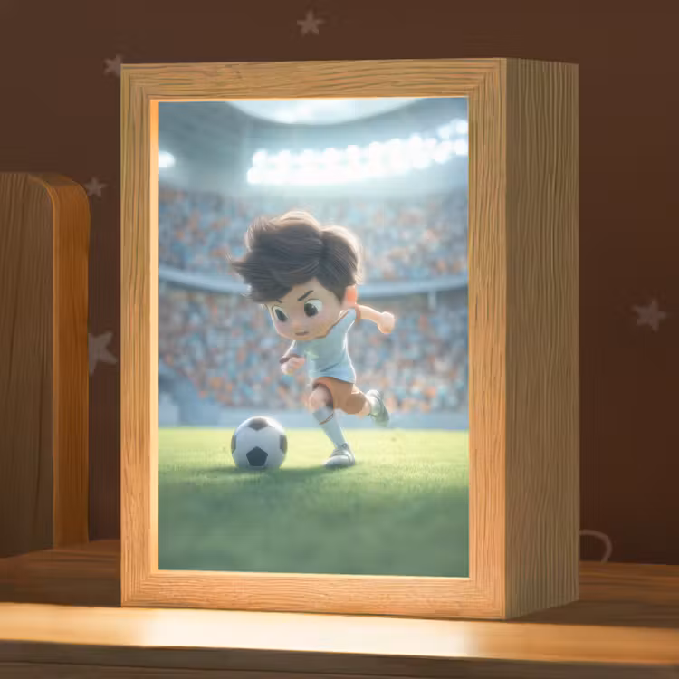 Nachtlampje - Voetbal - Jongen - Stadion — 1