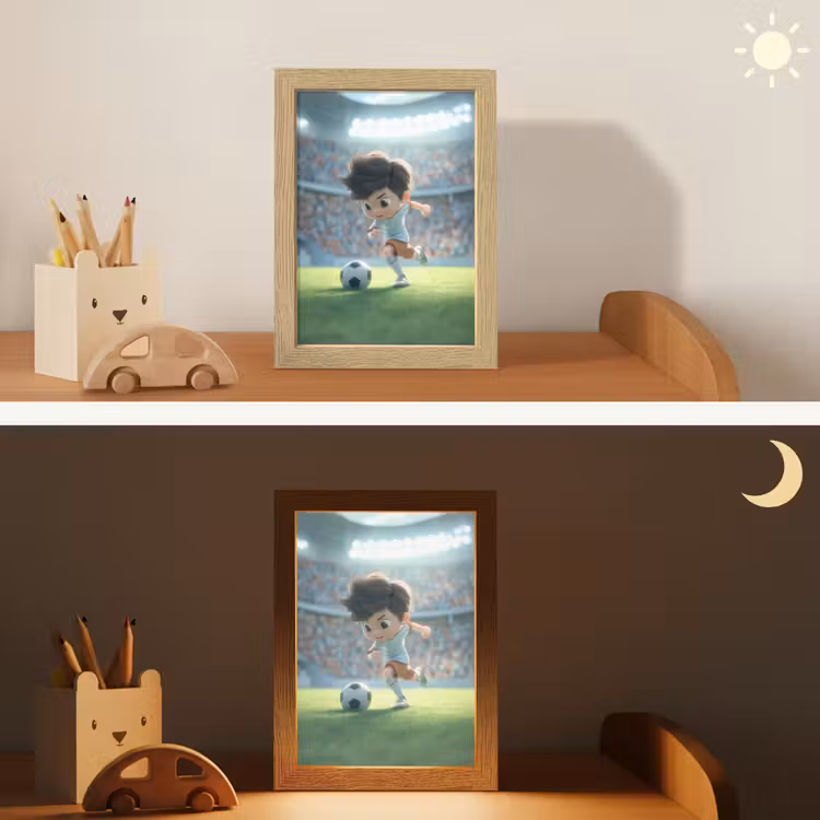 Nachtlampje - Voetbal - Jongen - Stadion — 5