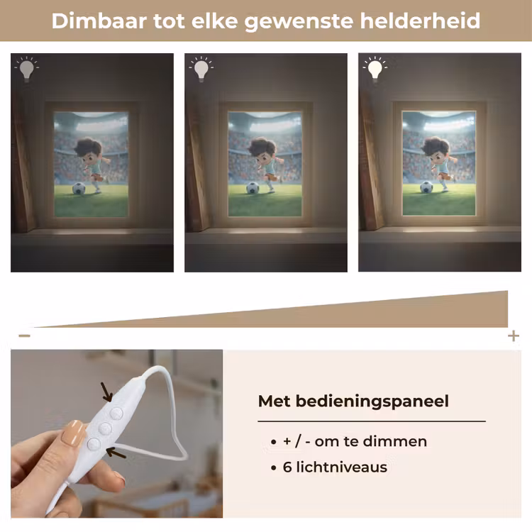 Nachtlampje - Voetbal - Jongen - Stadion — 6