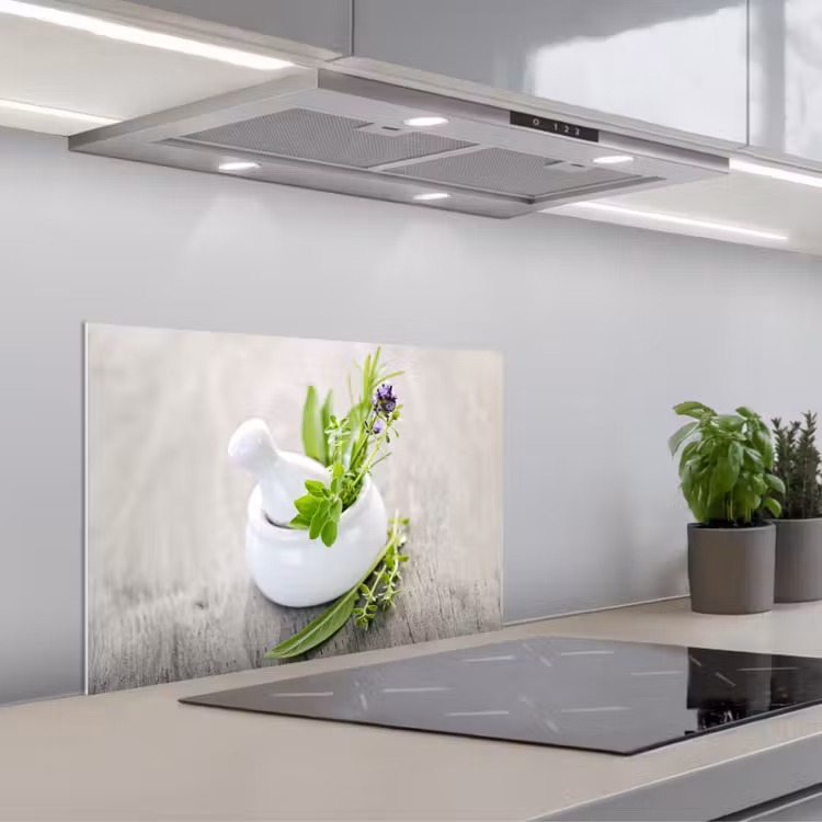 Spatscherm keuken - Kruiden in Vrede — 5