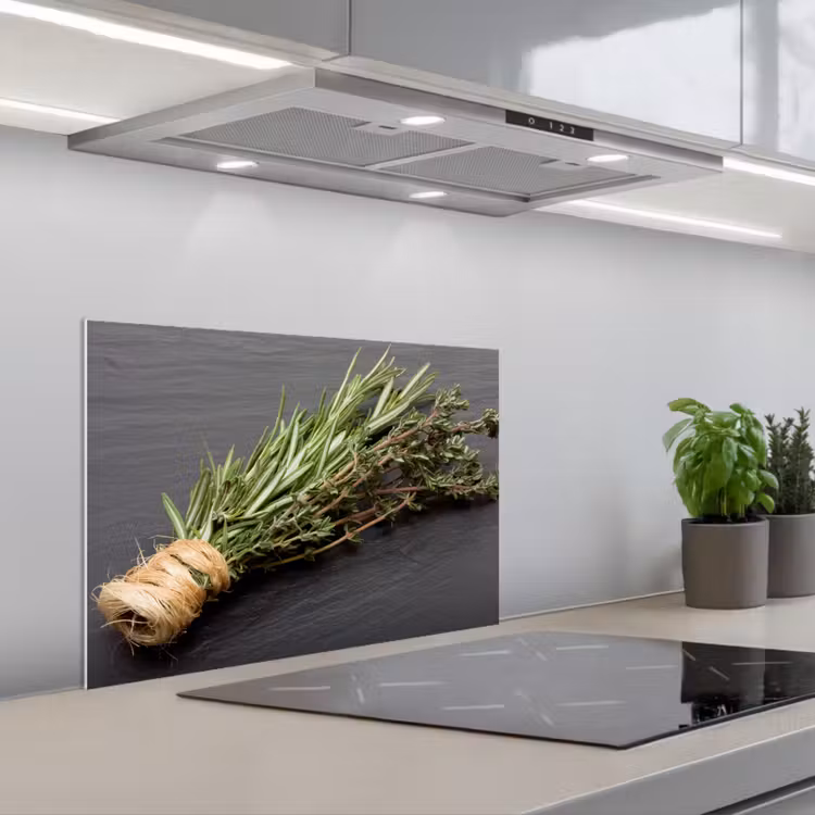 Spatscherm keuken - Kruidentuil Elegantie — 5