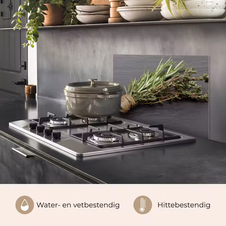 Spatscherm keuken - Kruidentuil Elegantie — 7