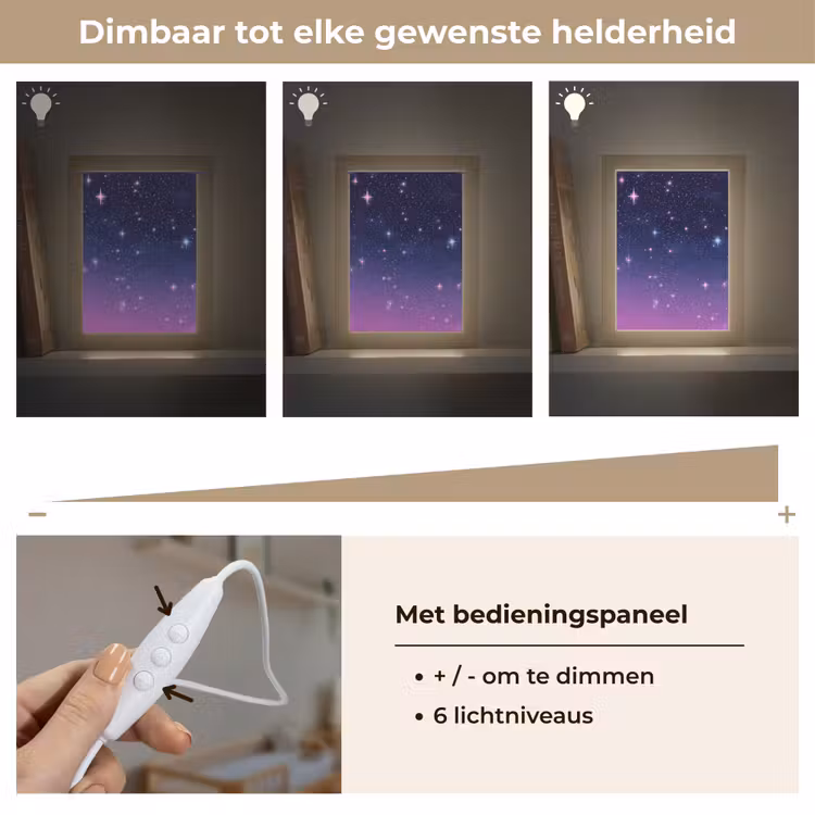 Nachtlampje - Hemel - Sterren - Blauw — 6