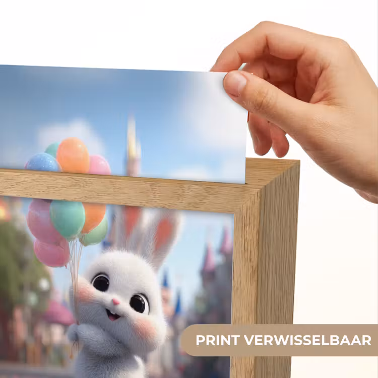 Nachtlampje - Konijn - Ballonnen - Gekleurd - Confetti — 4