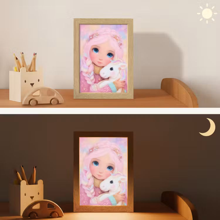 Nachtlampje - Meisje - Eenhoorn - Roze — 5