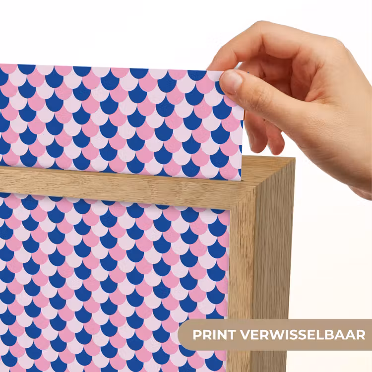 Nachtlampje - Patroon - Schubben - Blauw - Roze — 4