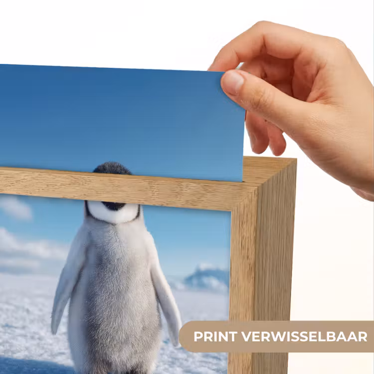 Nachtlampje - Pinguïn - Sneeuw - Landschap - Wit — 4