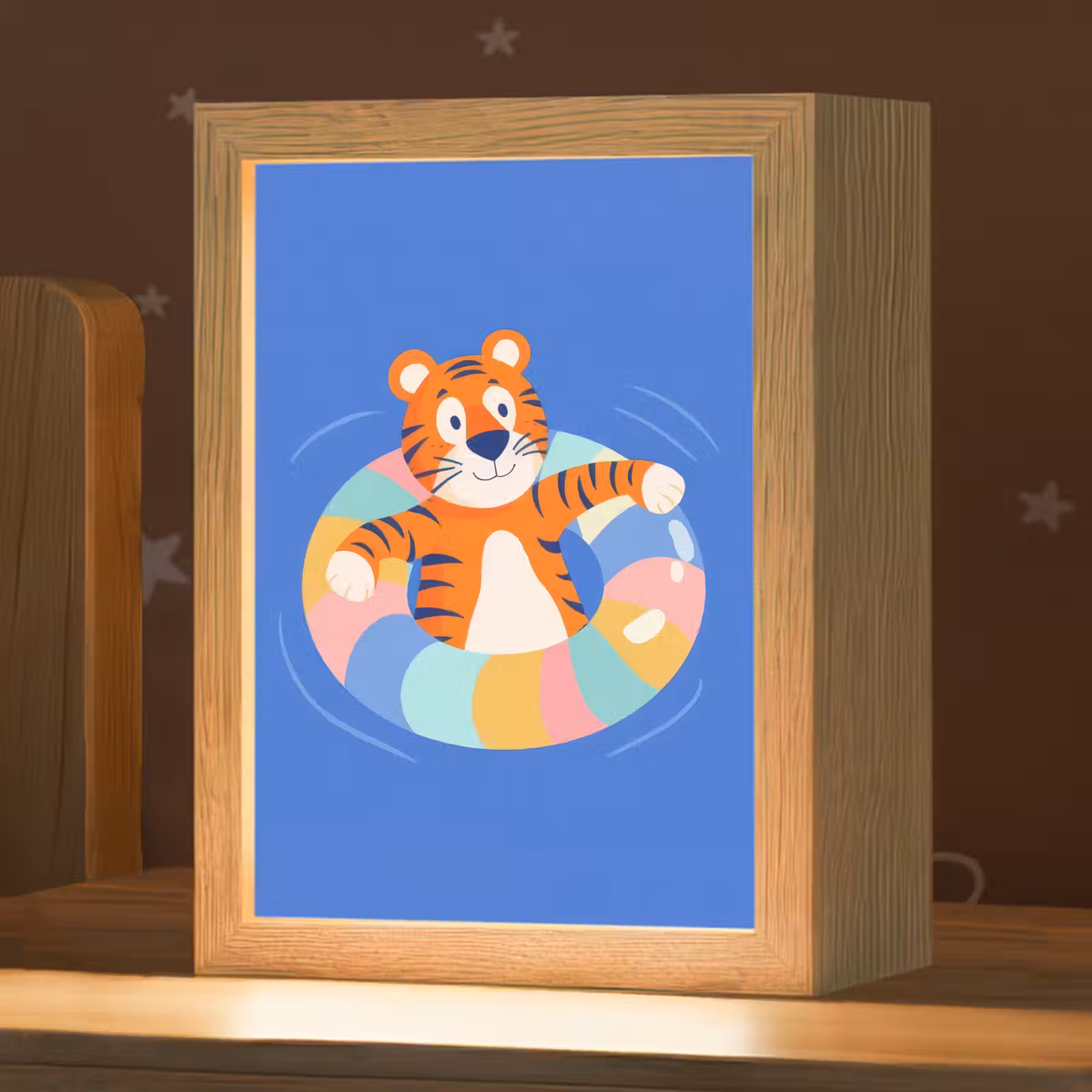 Nachtlampje - Tijger - Zwemband - Water — 1
