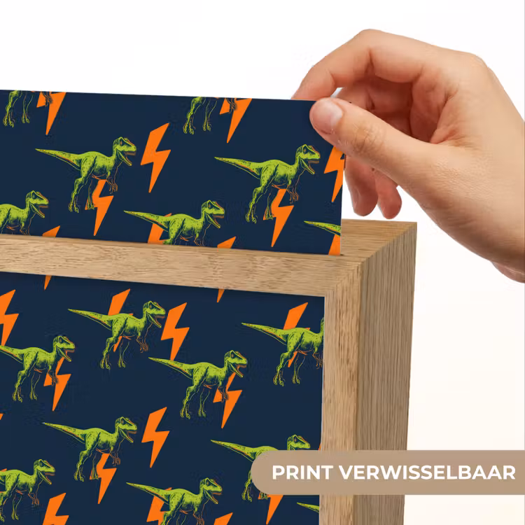 Nachtlampje - Bliksemschichten - Oranje - Dinosaurussen — 4