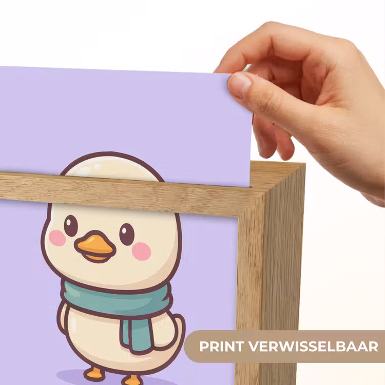 Nachtlampje - Eend - Sjaal - Paars — 4