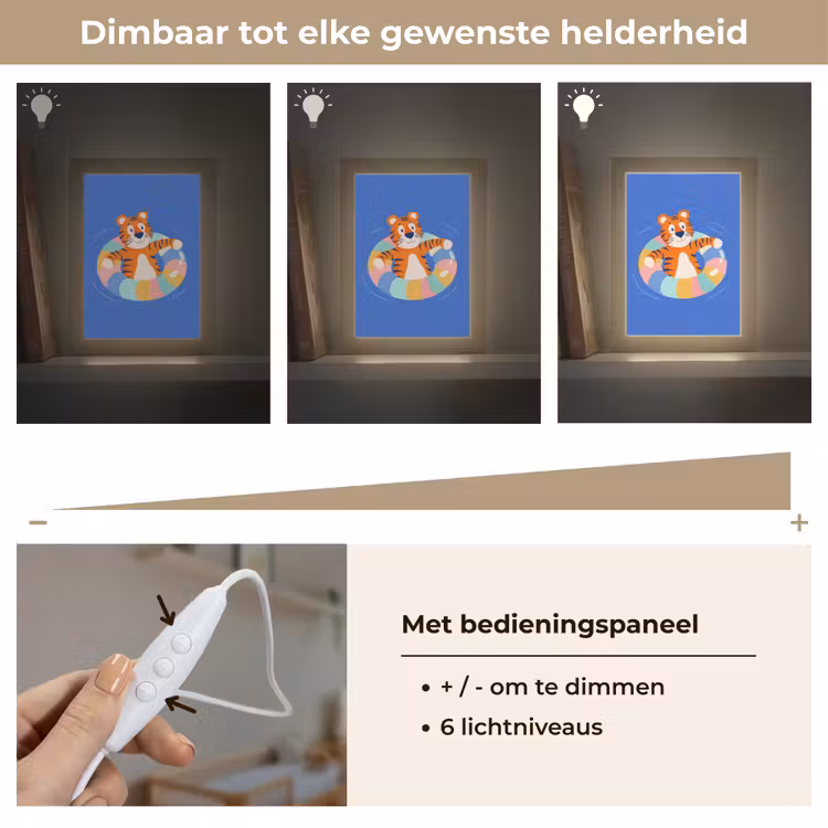 Nachtlampje - Tijger - Zwemband - Water — 6