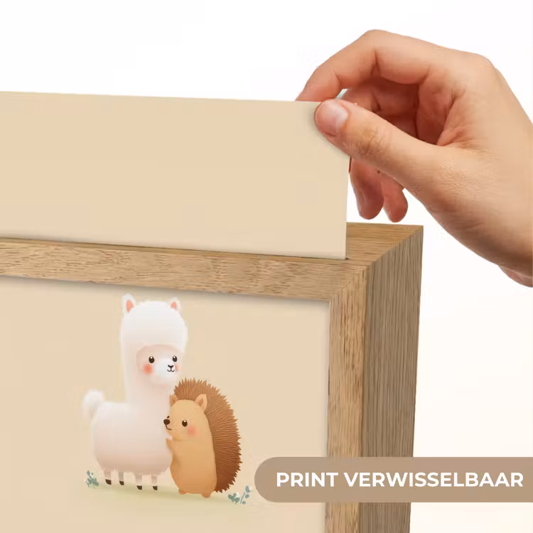 Nachtlampje - Alpaca - Egel - Bruin - Knuffelen — 4
