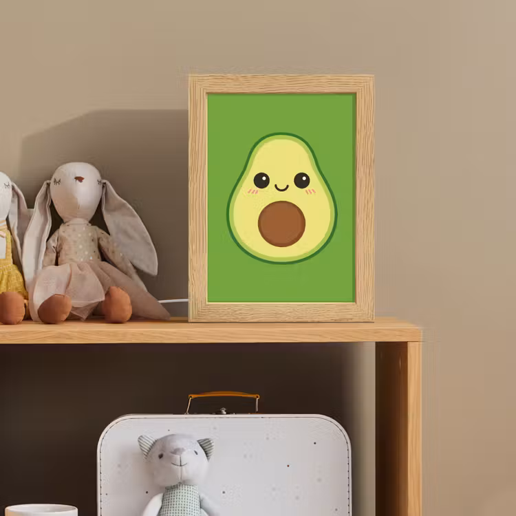 Nachtlampje - Avocado - Groen - Speels — 3