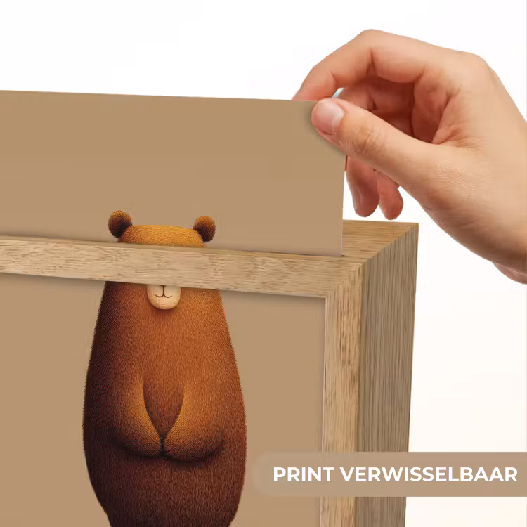 Nachtlampje - Beer - Minimalistisch - Bruin — 4