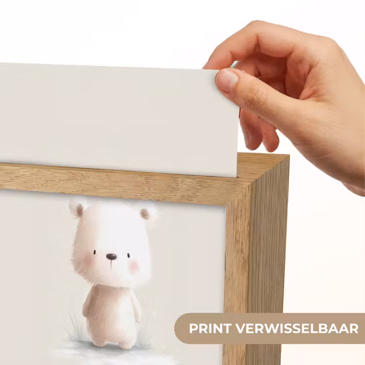 Nachtlampje - Beertje - Sneeuwvlokje - Wit - Pluizig — 4
