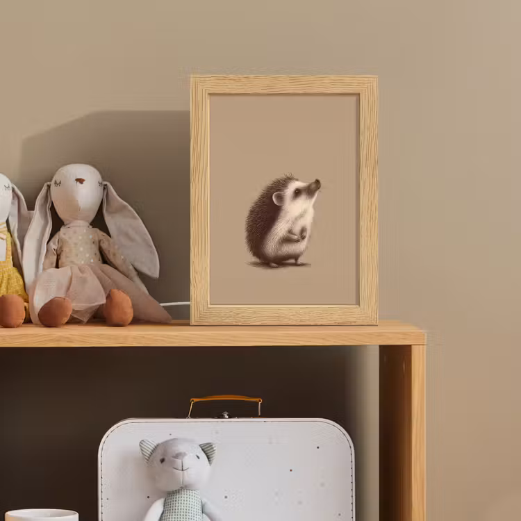 Nachtlampje - Egel - Snuitje - Bruin - Stekels — 3