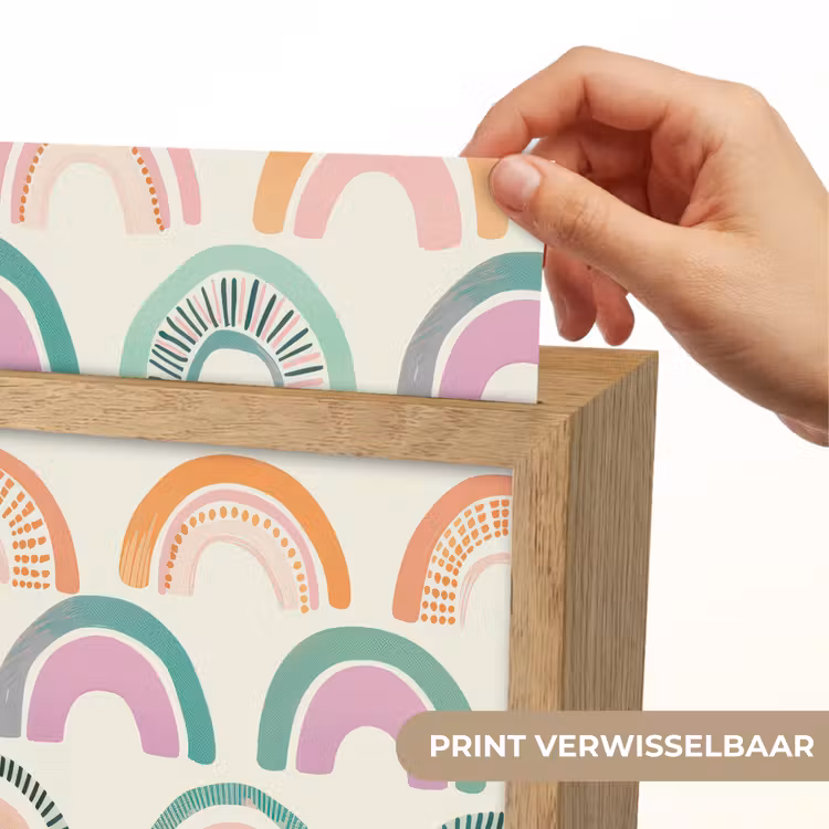 Nachtlampje - Regenboog - Pastel - Patroon — 4