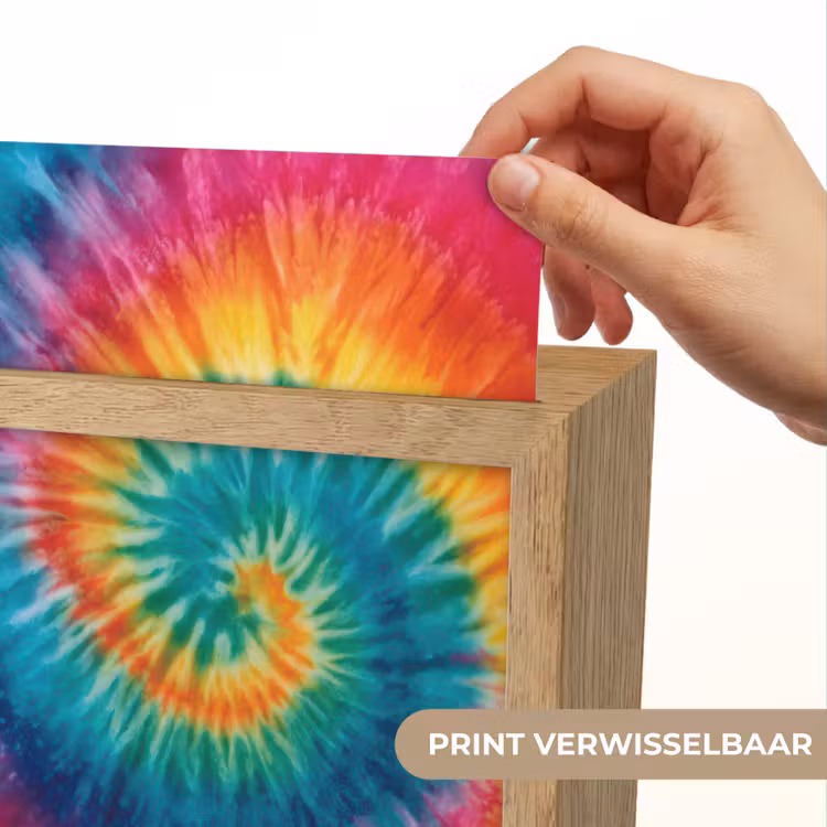 Nachtlampje - Regenboogkleuren - Tie dye - — 4