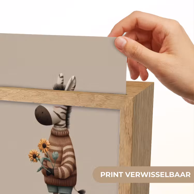 Nachtlampje - Zebra - Zonnebloemen - Warm — 4