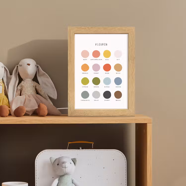 Nachtlampje - Kleuren - Leren voor kinderen - Educatief — 3