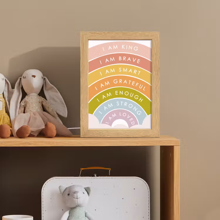 Nachtlampje - Regenboog - Kleuren - Quotes — 3