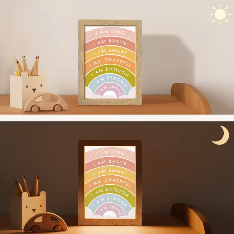 Nachtlampje - Regenboog - Kleuren - Quotes — 5