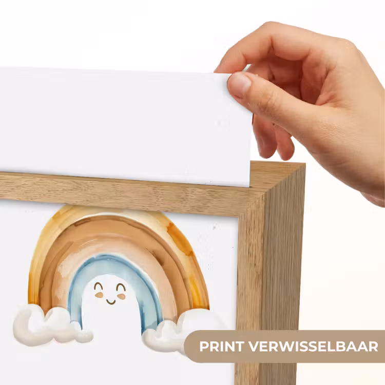Nachtlampje - Regenboog - Pastel kleuren — 4