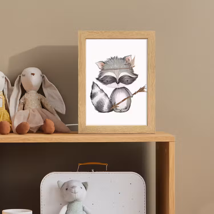 Nachtlampje - Wasbeer - Dier - Bosdieren — 3
